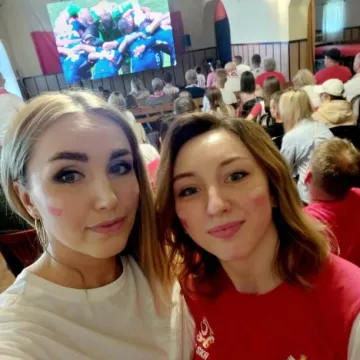 [WIDEO] Kibice z Dziepółci dopingowali reprezentację Polski