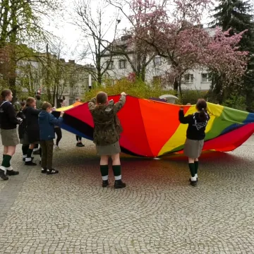 Harcerze z Radomska zorganizowali Dzień Flagi RP