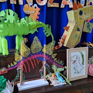 O dinozaurach w przedszkolu nr 9 w Radomsku