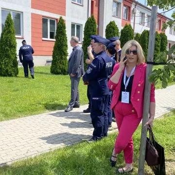 Symulacja wypadku i zarządzanie kryzysowe. Trening 9. Łódzkiej Brygady OT w Radomsku