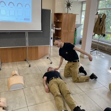 Uczyli się pierwszej pomocy. Tydzień Profilaktyki w „Mechaniku”