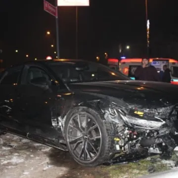 Kobieta ranna w wypadku