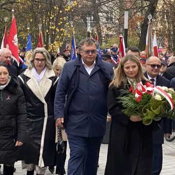 Radomsko uczciło 106. rocznicę odzyskania przez Polskę niepodległości