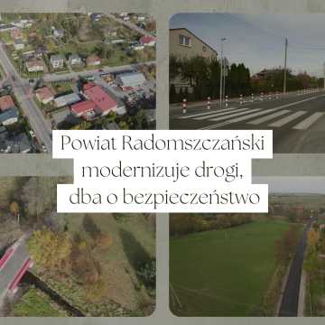 Modernizacja dróg Powiatu Radomszczańskiego w 2022 r.