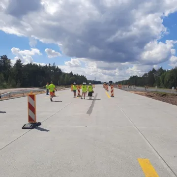 Kierowcy ruszyli fragmentem autostrady A1