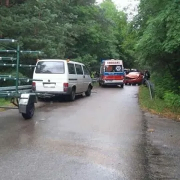 Wypadek z udziałem dwóch aut w Pratkowicach