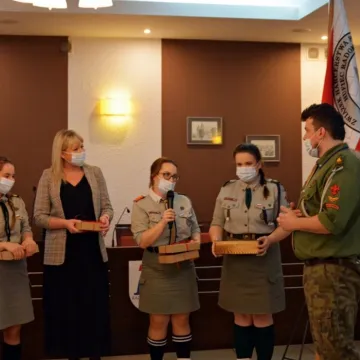 Zmiana warty w Hufcu ZHP w Radomsku