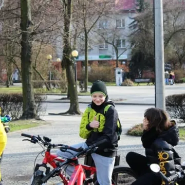 Powitali wiosnę na rowerach 