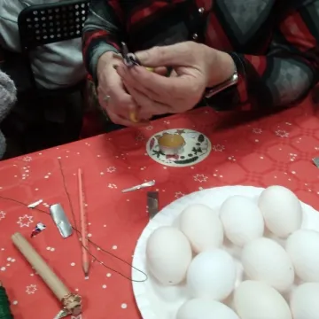 Pisanki i pająki ludowe ożywiły tradycję w Gidlach