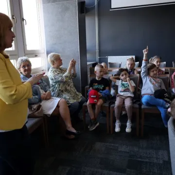 Najmłodsi z wizytą u prezydenta Radomska