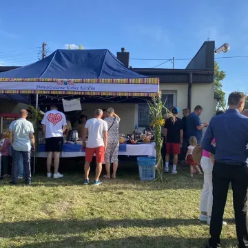 Kietlin świętował przy stole i na zjeżdżalni