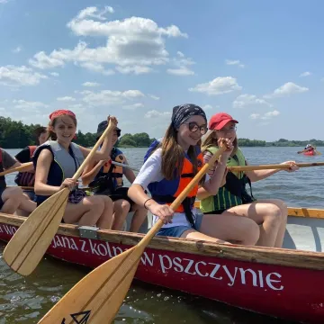 Harcerze z Hufca Radomsko na letnich obozach