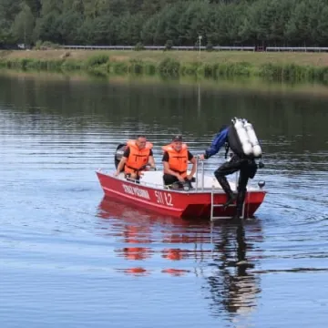 Ćwiczenia wodno-nurkowe strażaków z Radomska