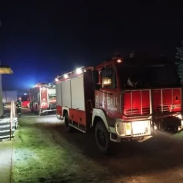 Dmenin. Pożar w domu jednorodzinnym 