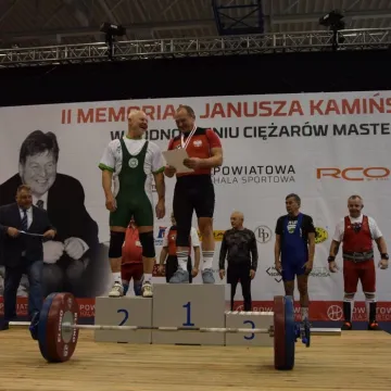 II Memoriał im. Janusza Kamińskiego w Podnoszeniu Ciężarów Masters