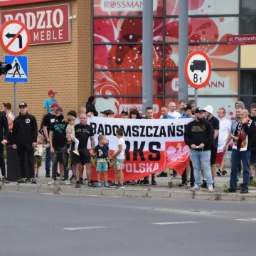 Kibice RKS Radomsko oddali hołd powstańcom warszawskim