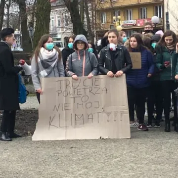 Młodzieżowy strajk klimatyczny w Radomsku