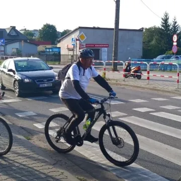 Rowerowa sztafeta członków RdR na Jasną Górę